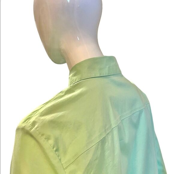 Brooks Brothers Classic Fitted Button Down Oxford Shirt Mint Green Size … - Picture 10 of 11